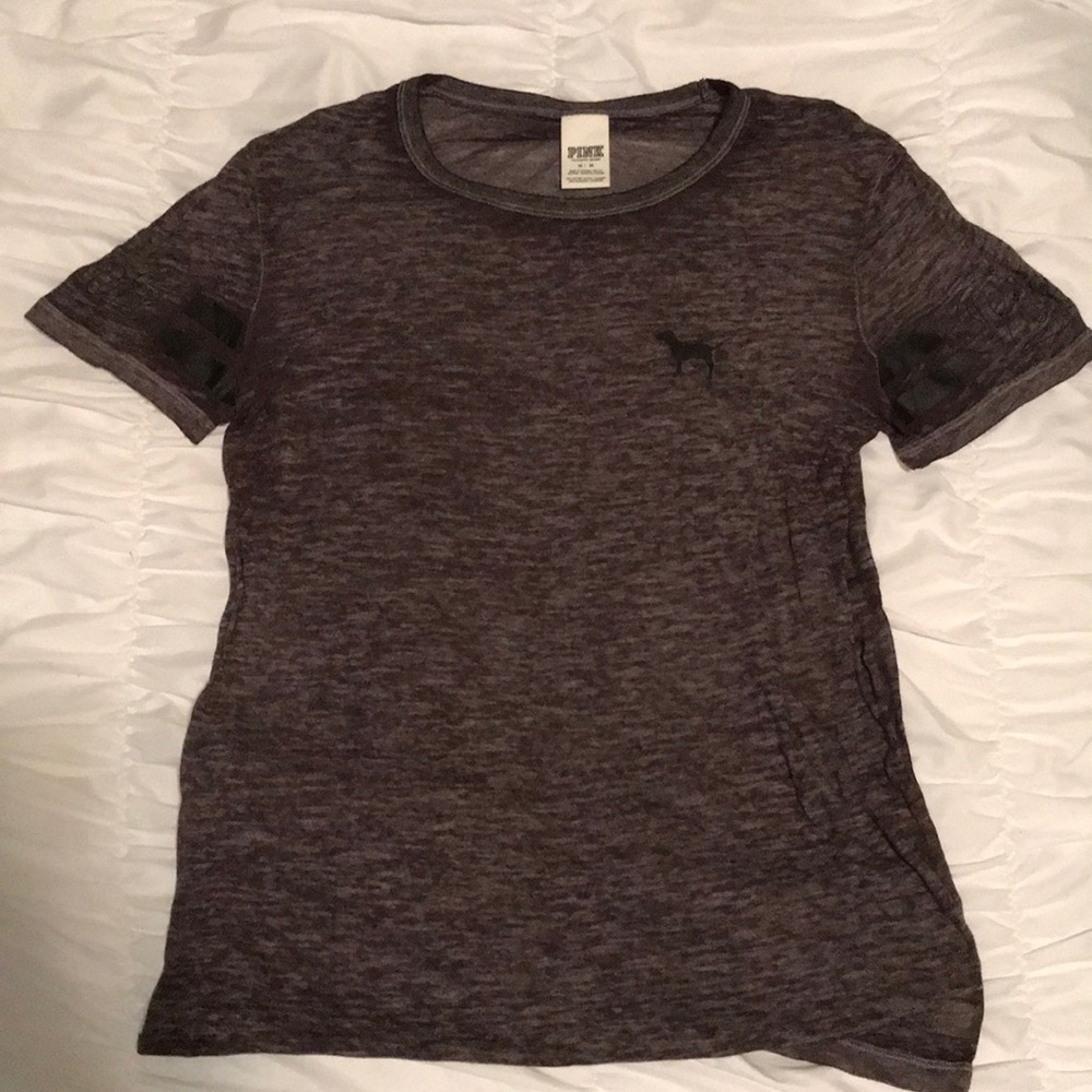 Women’s pink t shirt size medium sheer